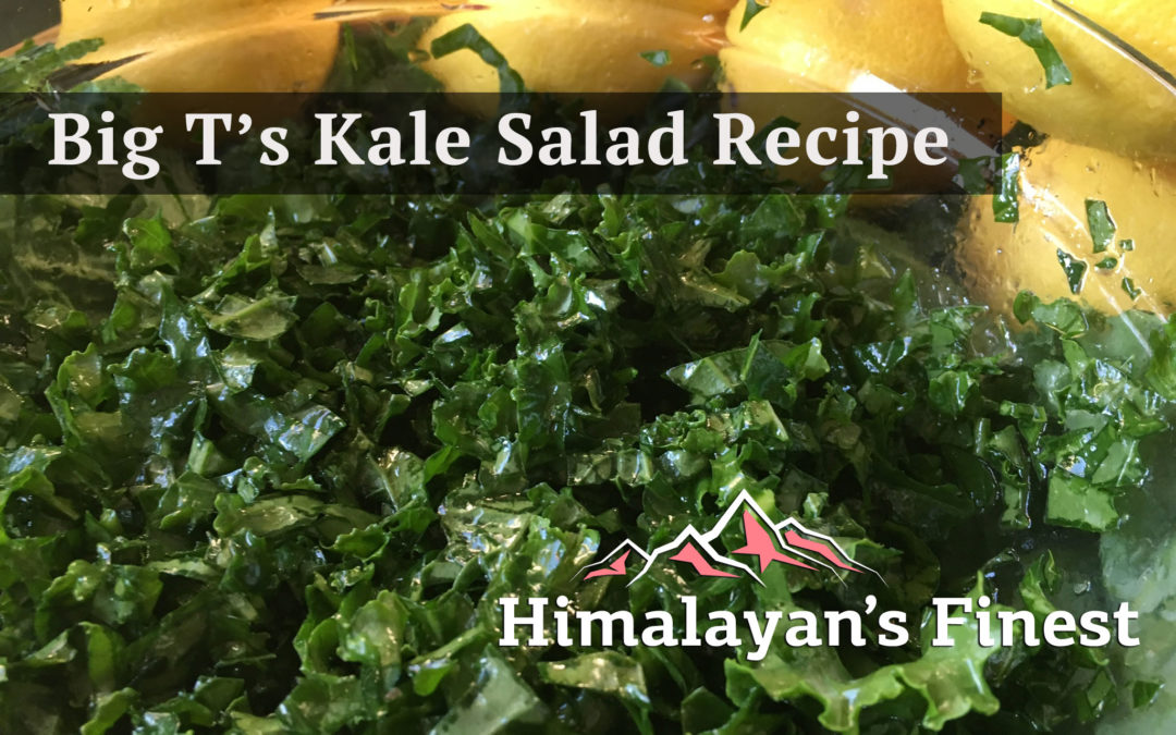 Big T’s Kale Salad Recipe
