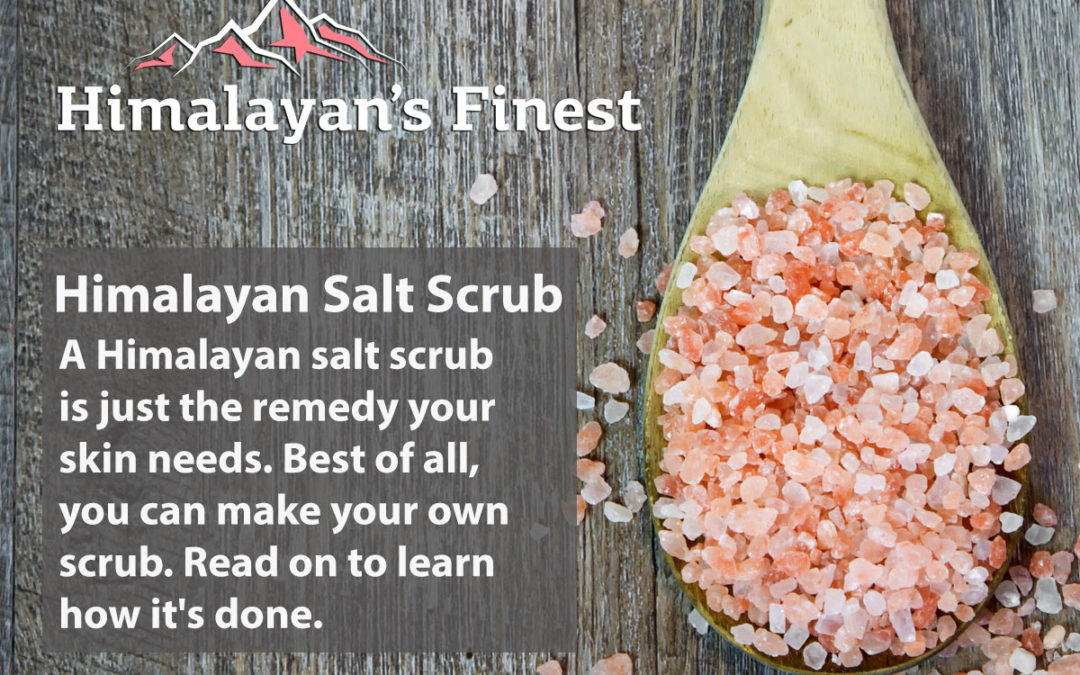 Treat Your Body: How to Make a Himalayan Pink Salt Scrub