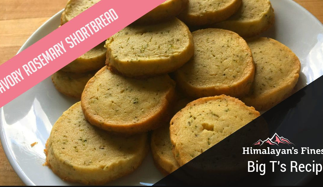 Savory Rosemary Shortbread