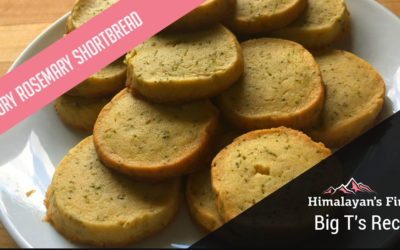 Savory Rosemary Shortbread