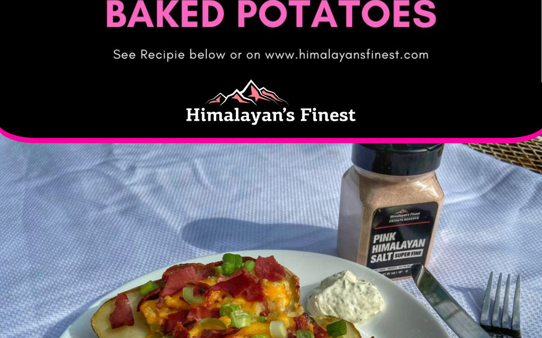 Game Day Loaded Baked Potatoes 